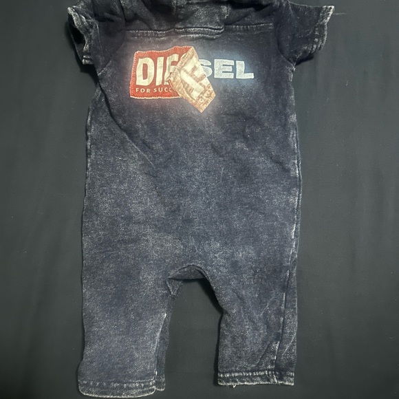 Diesel Other - Diesel Baby Blue Denim Romper